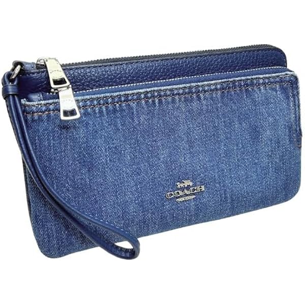 Amazon.co.jp: [コーチ] 財布(長財布) FCAO79 CAO79 インディゴ デニム